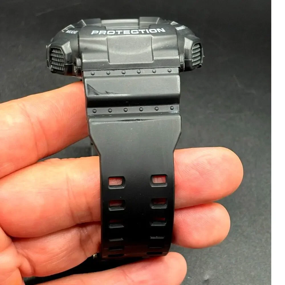 Casio G-Shock GD100-1B Black Digital High Brightness World Time 200M Watch NIB